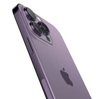 Spigen Glas.tR Ez Fit Optik Pro iPhone 14 Pro/14 Pro Max/15 Pro/15 Pro Max Lens Glazen Protector - Diep paars - thumbnail