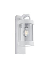 Trio Witte buitenlamp Sambesi met schemersensor 204160131