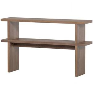 vtwonen Couchtable Sidetable - Noten Veneer - Naturel - 72x120x30