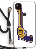 Pew Pew Pew: Pixel 4a 5G Transparant Hoesje met koord