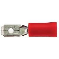 Bofix Kabelschoen plat, mannetje, 4.8mm, per 25