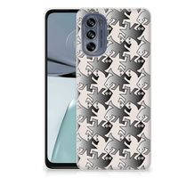 Motorola Moto G62 5G TPU Hoesje Salamander Grey