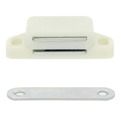 DX Magneetsnapper MC 8 8kg 59x26mm Opschroevend Kunststof/Metaal Wit MC 8052B