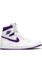 Jordan baskets montantes Air Jordan 1 Retro - Blanc - thumbnail