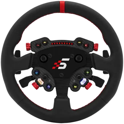 Simagic GT1 steering wheel with Pro HUB / Knob - Leather