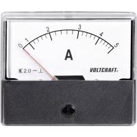 VOLTCRAFT AM-70X60/5A AM-70X60/5A Inbouwmeter AM-70X60/5 A 5 A Weekijzer