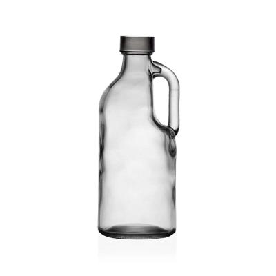 Waterfles Versa Transparant Glas Aluminium