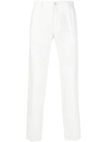 Dolce & Gabbana pantalon de costume à taille mi-haute - Blanc