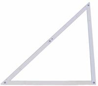 Stanley Handgereedschap opvouwbare bouwhaak aluminium - 1-45-013