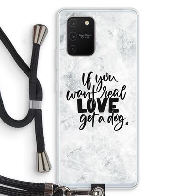 Partner in crime: Samsung Galaxy S10 Lite Transparant Hoesje met koord