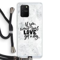 Partner in crime: Samsung Galaxy S10 Lite Transparant Hoesje met koord