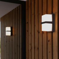 Stela Muurlamp Antraciet - thumbnail