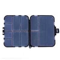 HENGJIA qt062-1 twaalf raster Clamshell visserij Gear Fishing Tackle opbergdoos