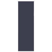 VidaXL Rolgordijn verduisterend 80x210cm stofbreedte 75,7 cm polyester