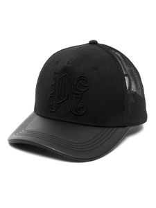 Palm Angels casquette à motif monogrammé - Noir