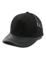 Palm Angels casquette à motif monogrammé - Noir