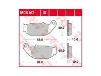 TRW Brake pad mcb 867 si sintered metal - thumbnail
