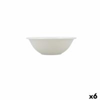 Aperitiefschaaltje Bidasoa Harmony Hydrozero Wit Keramisch (6 Stuks)