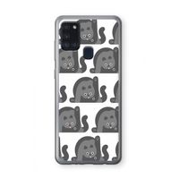 Cats: Samsung Galaxy A21s Transparant Hoesje