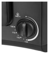 Clatronic FR 3649 Enkel 2,5 l 1600 W Zwart