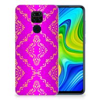 Siliconen Hoesje Xiaomi Redmi Note9 Barok Roze