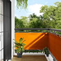 Balkonscherm Oranje 75x1000 cm 100% Polyester Oxford