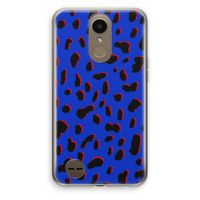 Blue Leopard: LG K10 (2017) Transparant Hoesje