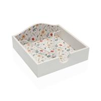 Servethouder Versa VERDI Hout MDF 18 x 7 x 18 cm