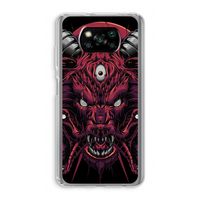 Hell Hound and Serpents: Xiaomi Poco X3 Pro Transparant Hoesje