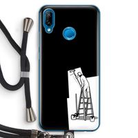 Musketon Painter: Huawei P20 Lite Transparant Hoesje met koord