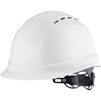 Opsial Headsafe veiligheidshelm met draaiknop wit