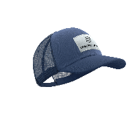 Compressport Trucker 6 panel cap - BLAUW - Unisex