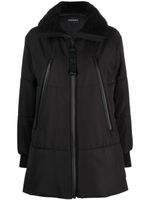 Emporio Armani doudoune à fermeture zippée - Noir