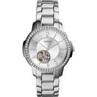 Fossil Dameshorloge ME3057 architect automatisch zelfopwindend roestvrij staal - zilverkleurig Fossil Dameshorloge ME3057 architect automatisch zelfopwindend roestvrij staal - zilverkleurig