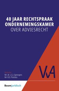 40 jaar rechtspraak Ondernemingskamer over adviesrecht (Paperback)