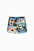 Zwemkleding met maritieme aquarellen - MATERIAL FINISHES - XL Zwemkleding met maritieme aquarellen - MATERIAL FINISHES - XL