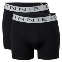 Vinnie-G Boxershorts 2-pack Black/Grey-XXL