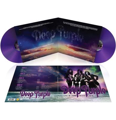 Deep Purple - Live In Long Beach 1976 (Paars Vinyl) 2LP