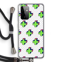 8-bit N°10: Samsung Galaxy A72 5G Transparant Hoesje met koord