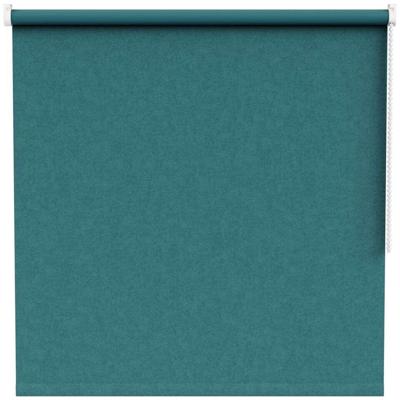 Leen Bakker - Fenstr Rolgordijn Parijs Verduisterend - (35003) - Polyester - Turquoise - 120x10x10 Cm