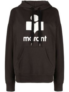 MARANT ÉTOILE hoodie Mansel à logo floqué - Noir