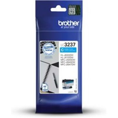 Brother LC-3237C Cyaan 1500pagina's inktcartridge