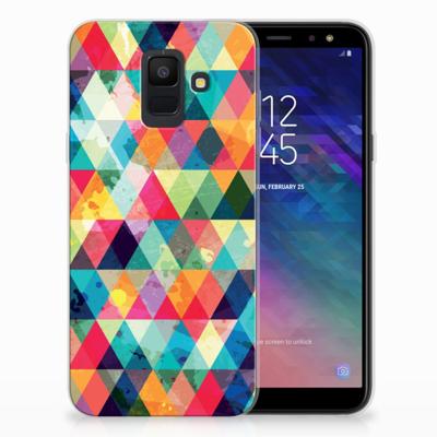 Samsung Galaxy A6 (2018) | TPU bumper | Geruit