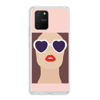 Red lips: Samsung Galaxy S10 Lite Transparant Hoesje