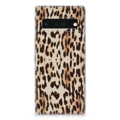 Google Pixel 6 Pro | TPU Hoesje | Leopard