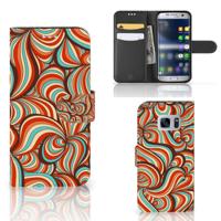 Samsung Galaxy S7 Hoesje Retro