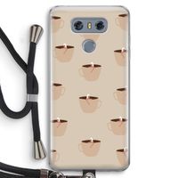 Morning coffee: LG G6 Transparant Hoesje met koord