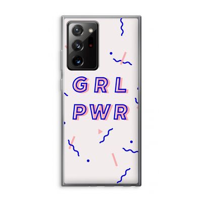 GRL PWR: Samsung Galaxy Note 20 Ultra / Note 20 Ultra 5G Transparant Hoesje