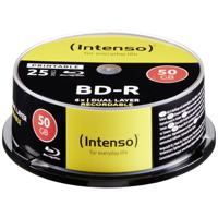 Intenso 5101124 Blu-ray BD-R DL disc 50 GB 25 stuk(s) Spindel Bedrukbaar - thumbnail