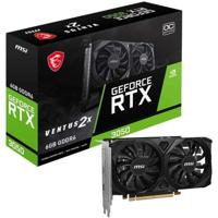 Grafische kaart - MSI - VENTUS GeForce RTX 3050 2X E 6G OC NVIDIA 6 GB GDDR6